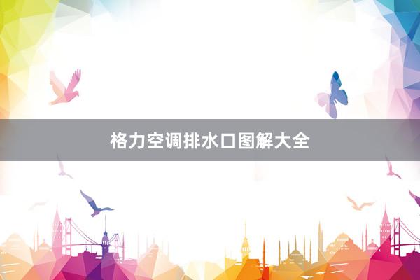 格力空调排水口图解大全