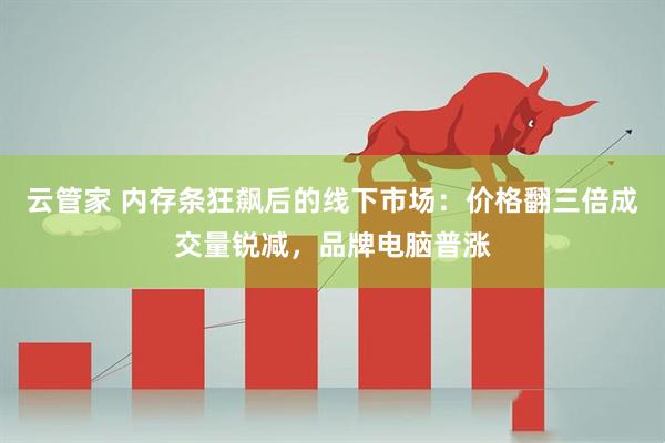 云管家 内存条狂飙后的线下市场：价格翻三倍成交量锐减，品牌电脑普涨